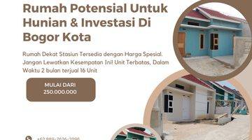 Gambar 1 Investasi Potensial Rumah Cash Di Bogor Kota 