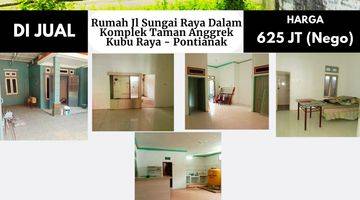 Gambar 1 Rumah Jalan Sungai Raya Dalam Komplek Taman Anggrek, Kubu Raya 