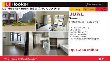 Gambar 1  Rumah Murah Bagus Furnished FREJA BSD