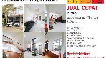 Gambar 1 Rumah 2 Lantai Furnished di BSD The Icon, Tangerang