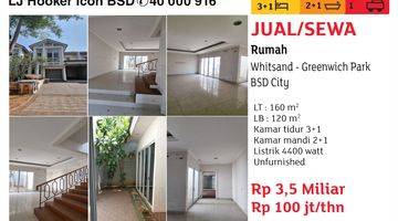 Gambar 1 Dijual Rumah Bagus di Bsd Green Wich, Tangerang