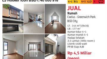 Gambar 1 Rumah 2 Lantai Bagus di BSD Green Wich, Tangerang