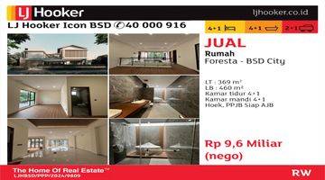 Gambar 2  Rumah Baru Unfurnished OTHER - PPJB, Girik, Adat, dll di BSD Foresta