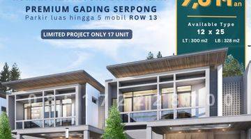 Gambar 1 Rumah Mewah 2 Lantai Lebar 12 X 25 Di Gading Serpong, Menteng Grand