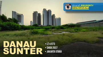 Gambar 1 Tanah di Jalan Sunter Muara Baru, Jakarta Utara HGB 4.973 m²