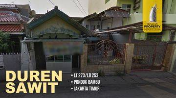 Gambar 1 Rumah 2 Lantai Butuh Renovasi SHM Buluh Perindu, Jakarta Timur