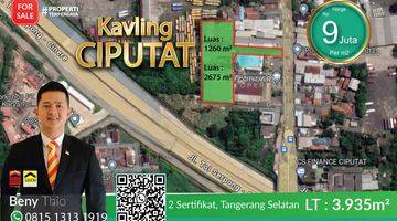 Gambar 1 Kavling Tanah Komersial Lt. 3.935m2 Ciputat Raya Tangerang, Tangerang Selatan