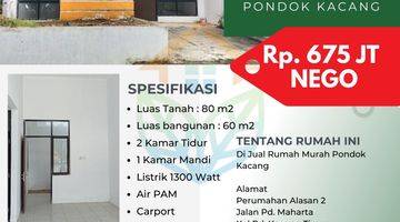 Gambar 1 Di Jual Rumah Murah Pondok Kacang Perumahan Alasan 2