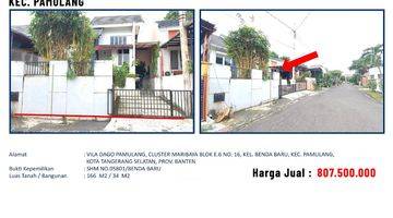 Gambar 1 Villa Dago Pamulang, cluster maribaya.kel benda .kec pamulang