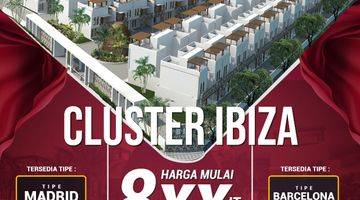 Gambar 1 Rumah Mewah Type Villa Cluster Ibiza Medan Amplas