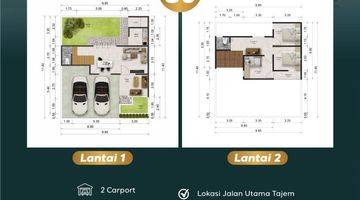 Gambar 4 Terlaris Rumah Siap Bangun 2 Lantai Di Jl Raya Tajem, Ngemplak