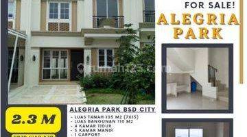 Gambar 3 Rumah Murah Siap Huni Cluster Alegria Park Bsd City