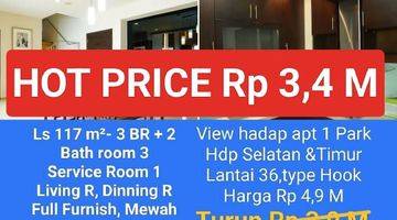 Gambar 1 Apartemen Gandaria Heights 3 Kamar Tidur Sudah Renovasi Furnished