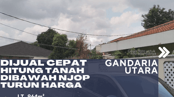 Gambar 1 Gandaria Utara Jakarta Selatan Dijual Rumah Tua Hitung Tanah Harga Dibawah Njop