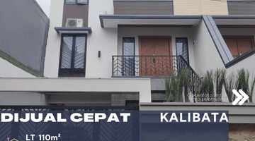 Gambar 1 Kalibata Jakarta Selatan Dijual Rumah 3 Lantai Modern Brand New