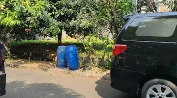 Gambar 2 Kavling Hadap Utara Ke Arah Barat Laut Puri Indah Blok K Jakarta Barat