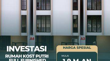 Gambar 1 Jual Rumah Kost Dekat Kampus Ui Depok,khusus Putri Full Furnished