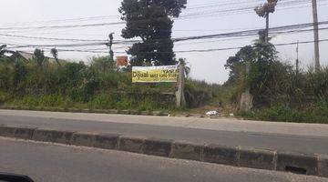 Gambar 1 Dijual Cepat Tanah Komersil di Pinggir Jalan Raya Parung, Bogor