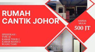 Gambar 1 Rumah Siap Huni Strategis Di Tengah Kota Lokasi Medan Johor