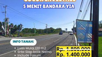 Gambar 1 Tanah Spot Investasi Jogja di Wates, Kulon Progo SHM 123 m²