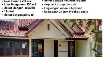 Gambar 1 Disewakan Rumah 1 Lantai di Taman Beverly Lippo Cikarang