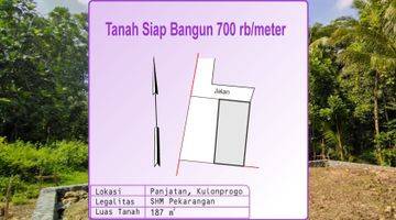 Gambar 1 Tanah Cocok Hunian Wates, Murah : 700Rb/m², SHM