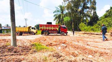 Gambar 1 Dijual Tanah Dekat Polsek Borang Lokasi Sekojo Ujung Jl. Irigasi