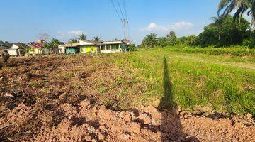 Gambar 2 Dijual Tanah Dekat Polsek Borang Lokasi Sekojo Ujung Jl. Irigasi