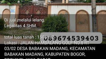 Gambar 1 Rumah Dijual Belakang Mall Aeon Sentul City Bogor 