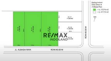 Gambar 2 Di Jual Tanah Kavling Industri Siap Bangun Untuk Gudang Pabrik di Delta Silicon 8, Lippo Cikarang
