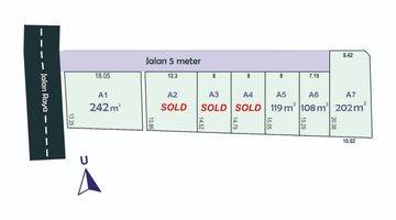 Gambar 5 Tanah Strategis Ruko SHM Per Unit Luas 242 m²