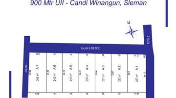 Gambar 2 Luas 200-an m2, Dijual Tanah Kost Jogja Utara, Harga Nego