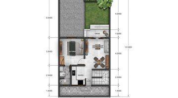 Gambar 4 RUMAH MODERN DI SESETAN AREA PERKANTORAN