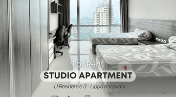 Gambar 1 Apartemen Studio U Residence 3 Full Furnished 