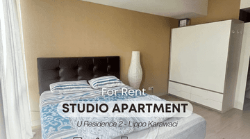 Gambar 1 Apartemen Studio U Residence 2 Full Furnished