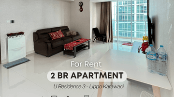 Gambar 1 Apartemen 2 BR U Residence 3 Full Furnished