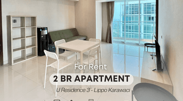 Gambar 1 Apartemen 2 BR U Residence 3 Full Furnished