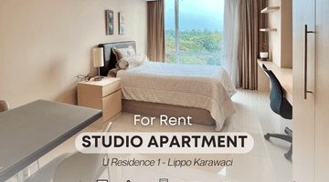 Gambar 1 Apartemen Studio U Residence 1 Full Furnished