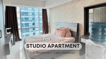 Gambar 1 Apartemen Studio U Residence 1 Full Furnished