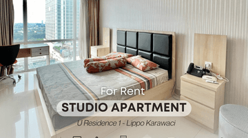 Gambar 1 Apartemen Studio U Residence 1 Full Furnished