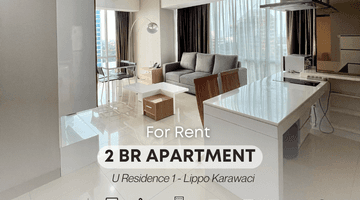 Gambar 1 Apartemen 2 BR U Residence 1 Full Furnished