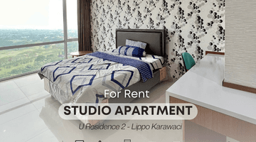 Gambar 1 Apartemen Studio U Residence 2 Full Furnished