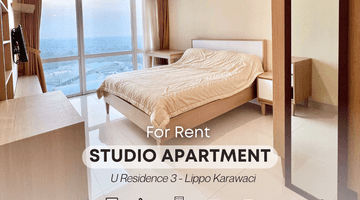 Gambar 1 Apartment Studio U Residence 3 Full Furnished