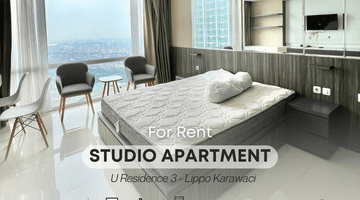 Gambar 1 Apartemen Studio U Residence 3 Full Furnished