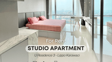 Gambar 1 Apartemen Studio U Residence 3 Full Furnished