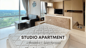 Gambar 1 Apartemen Studio U Residence 1 Full Furnished