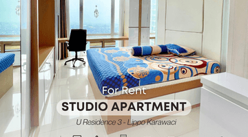 Gambar 1 Apartemen Studio U Residence 3 Full Furnished