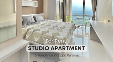 Gambar 1 Apartemen Studio U Residence 2 Full Furnished