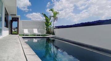 Gambar 2  Yearly And Monthly Rent Modern Design 3 BR Villa Ricefield View Canggu