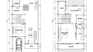 Gambar 1 Dijual Rumah Baru 2 Lantai Pantai Mentari Kenjeran Surabaya